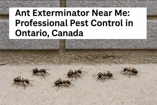 Ant Exterminator Near Me
