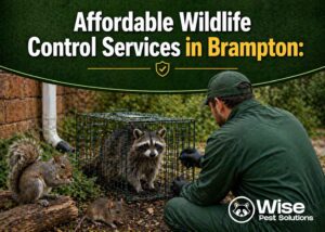 Affordable Wildlife Control Services in Brampton