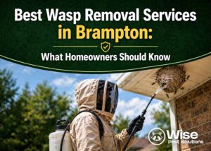 Best Wasp Removal Services in Brampton What Homeowners Should Know