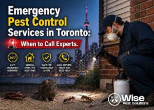 Emergency Pest Control Services in Toronto When to Call Experts