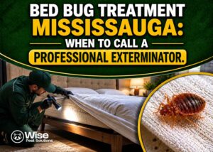 Bed Bug Treatment Mississauga When to Call a Professional Exterminator
