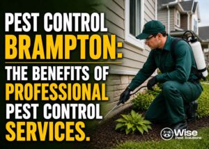 Pest Control Brampton The Benefits of Professional Pest Control Services