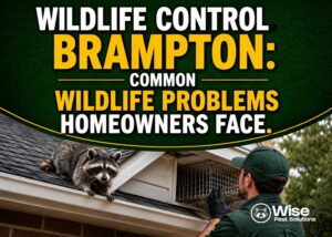 Wildlife Control Brampton Common Wildlife Problems Homeowners Face