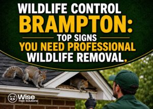 Wildlife Control Brampton Top Signs You Need Professional Wildlife Removal