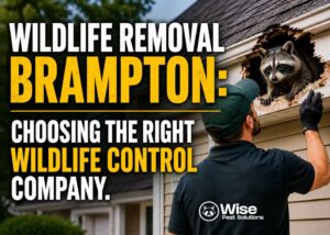 Wildlife Removal Brampton Choosing the Right Wildlife Control Company
