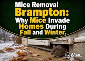 Mice Removal Brampton Why Mice Invade Homes During Fall and Winter
