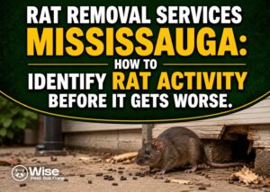Rat Removal Services Mississauga How to Identify Rat Activity Before It Gets Worse