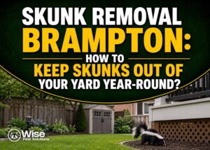 Skunk Removal Brampton How to Keep Skunks Out of Your Yard Year-Round