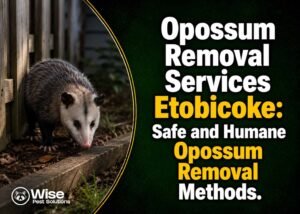 Opossum Removal Services Etobicoke Safe and Humane Opossum Removal Methods