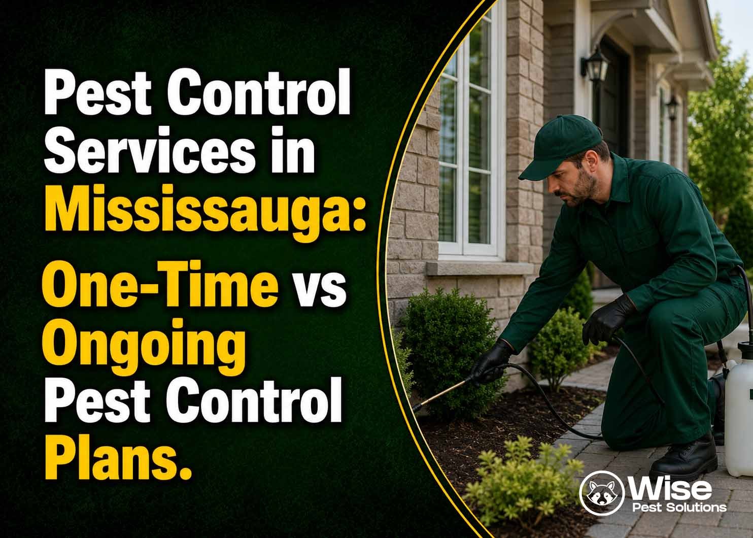 Pest Control Services in Mississauga One-Time vs Ongoing Pest Control Plans