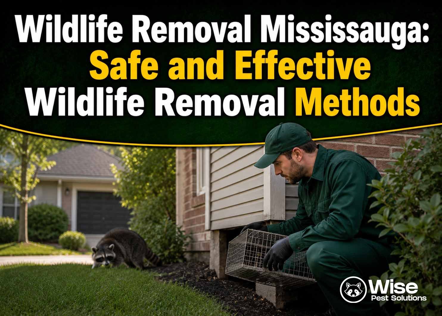 Wildlife Removal Mississauga Safe and Effective Wildlife Removal Methods